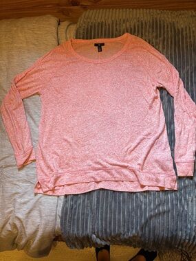 GAP Coral Heather Lightweight Sweatshirt